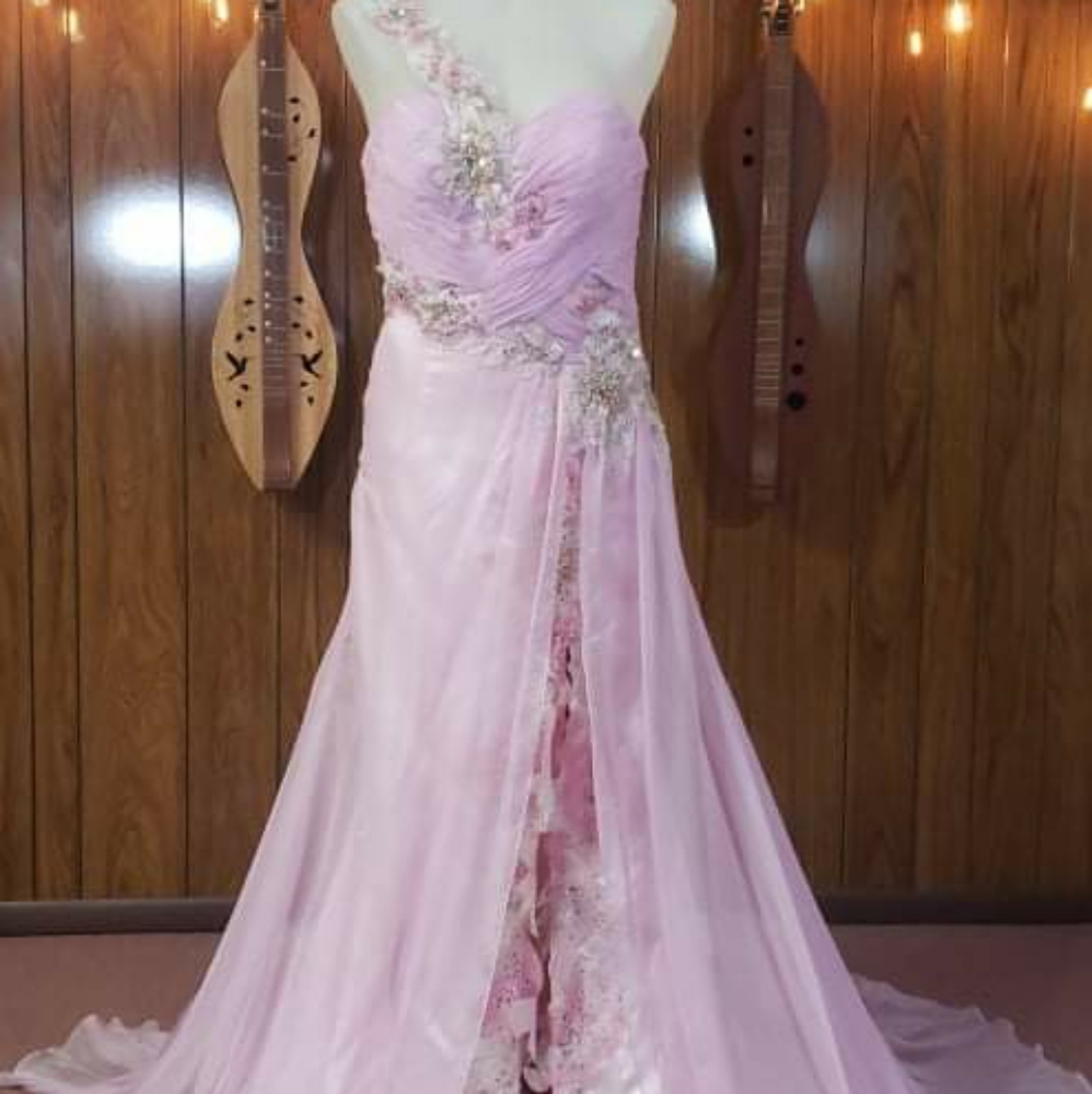 Mac Duggal - Long Dress - Color Ice Pink - Size 8 - 42732M MCD212